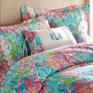 SALE Lilly Pulitzer Let’s Cha Cha duvet cover
